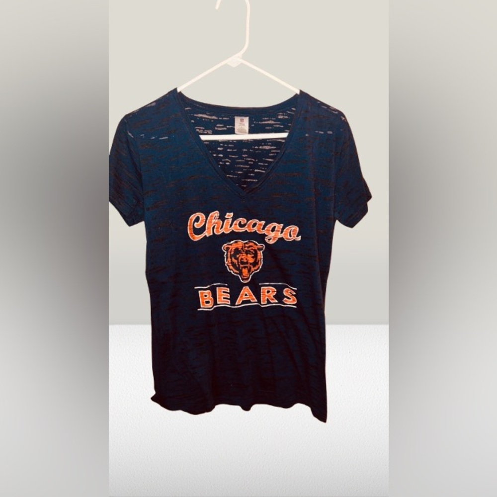 Women’s Large Blue Chicago Bears Team T-Shirt